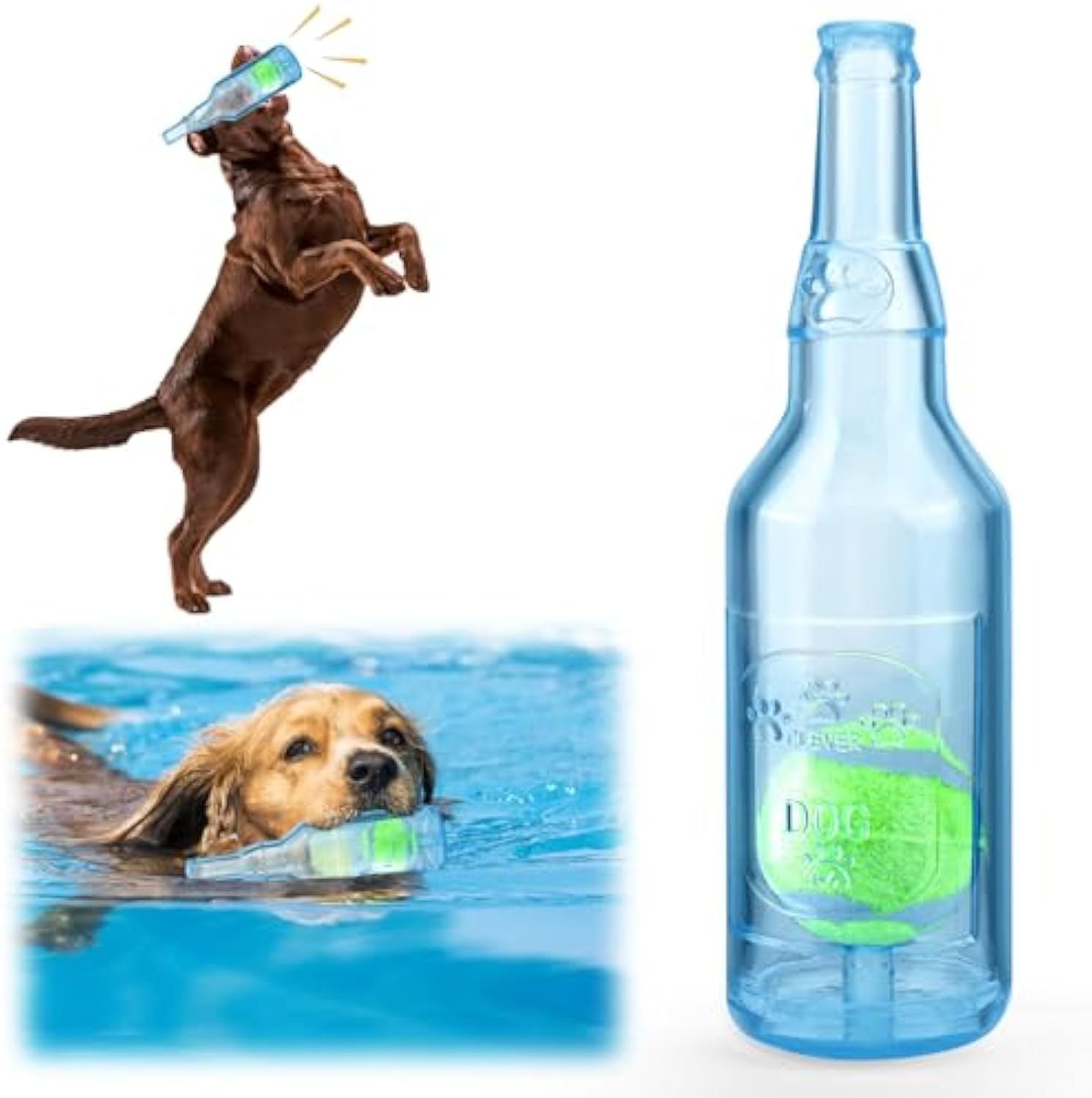 Interactive Water Bottle Dog Toy 🐶💦