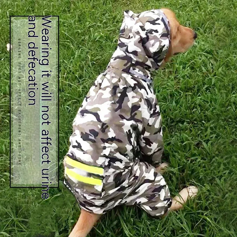 Waterproof Border Shepherd Raincoat 🌧️🐶