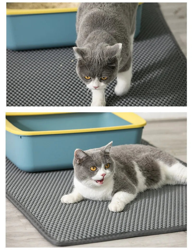 Waterproof Cat Litter Mat 🐱🧼