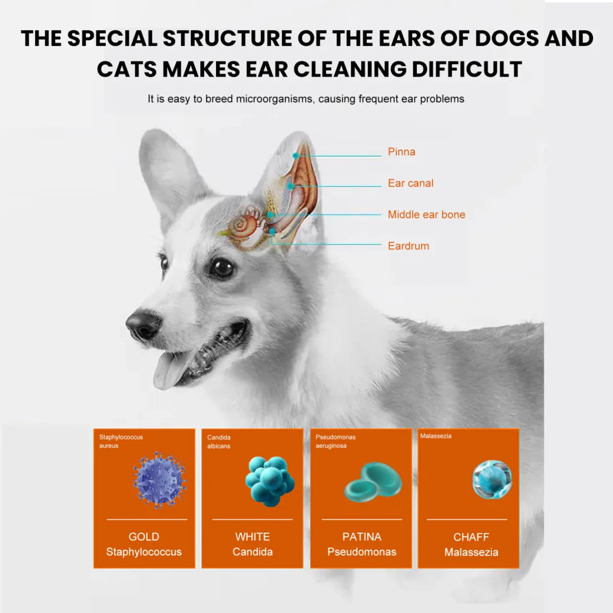 Pet Ear Cleaning Wipes 🐾👂