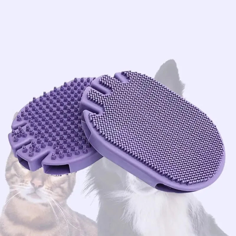Dual-Sided Pet Shampoo Brush 🛁🐾