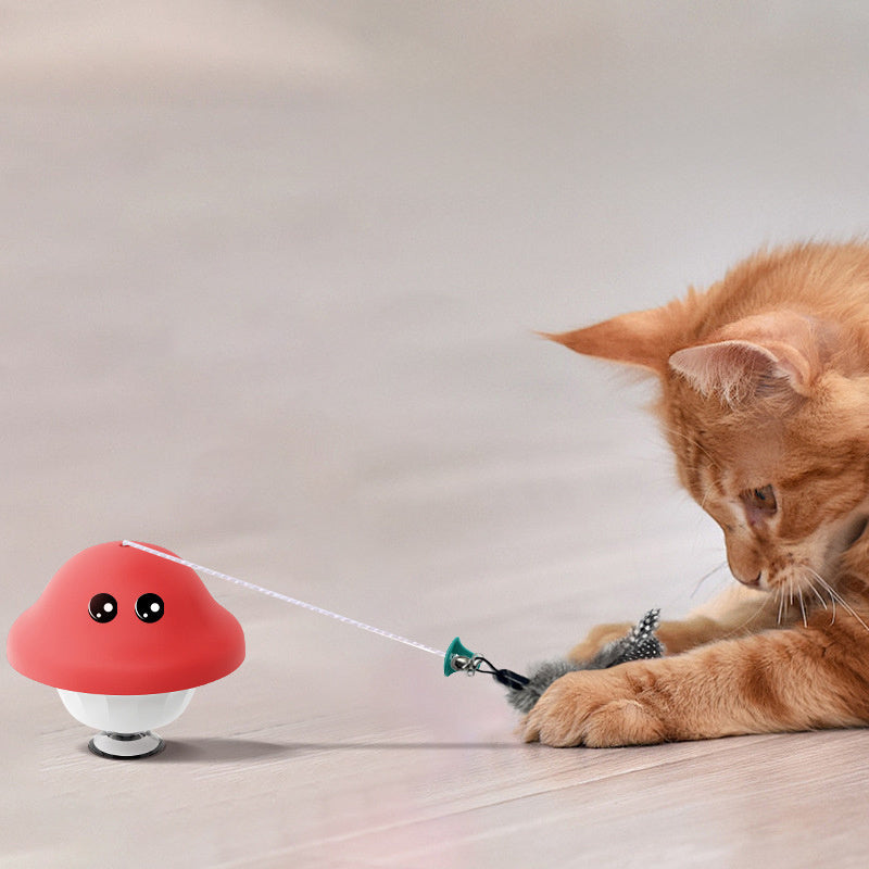 Cat Wand Suction Cup Toy 🐱🎯