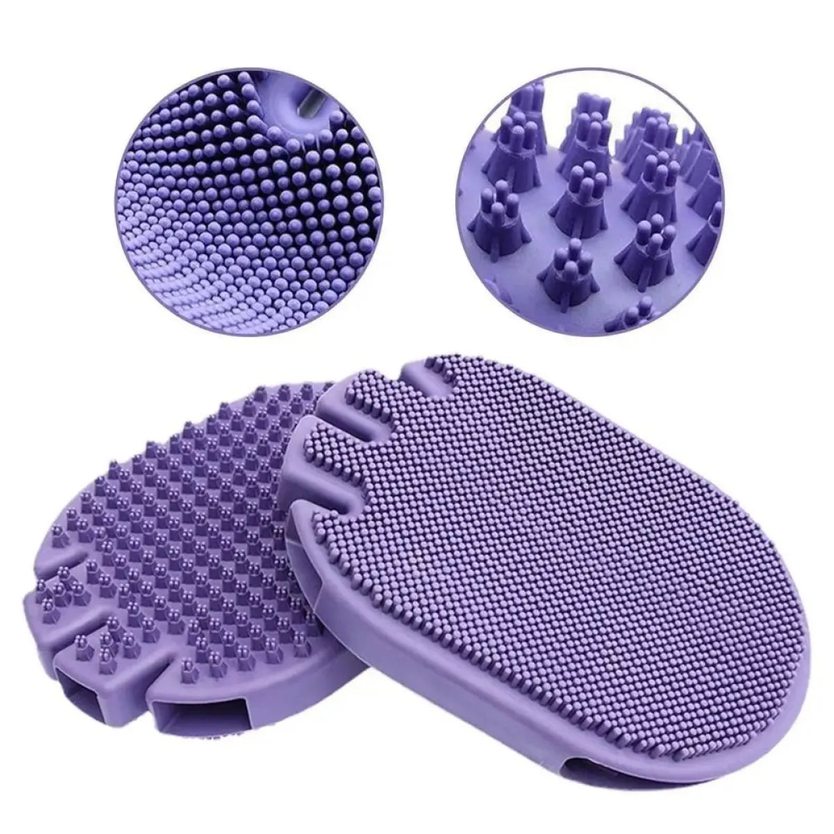 Dual-Sided Pet Shampoo Brush 🛁🐾