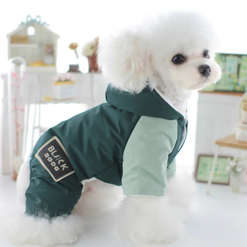 Hooded Shoulder Cap Dog Clothes 🐾🧥