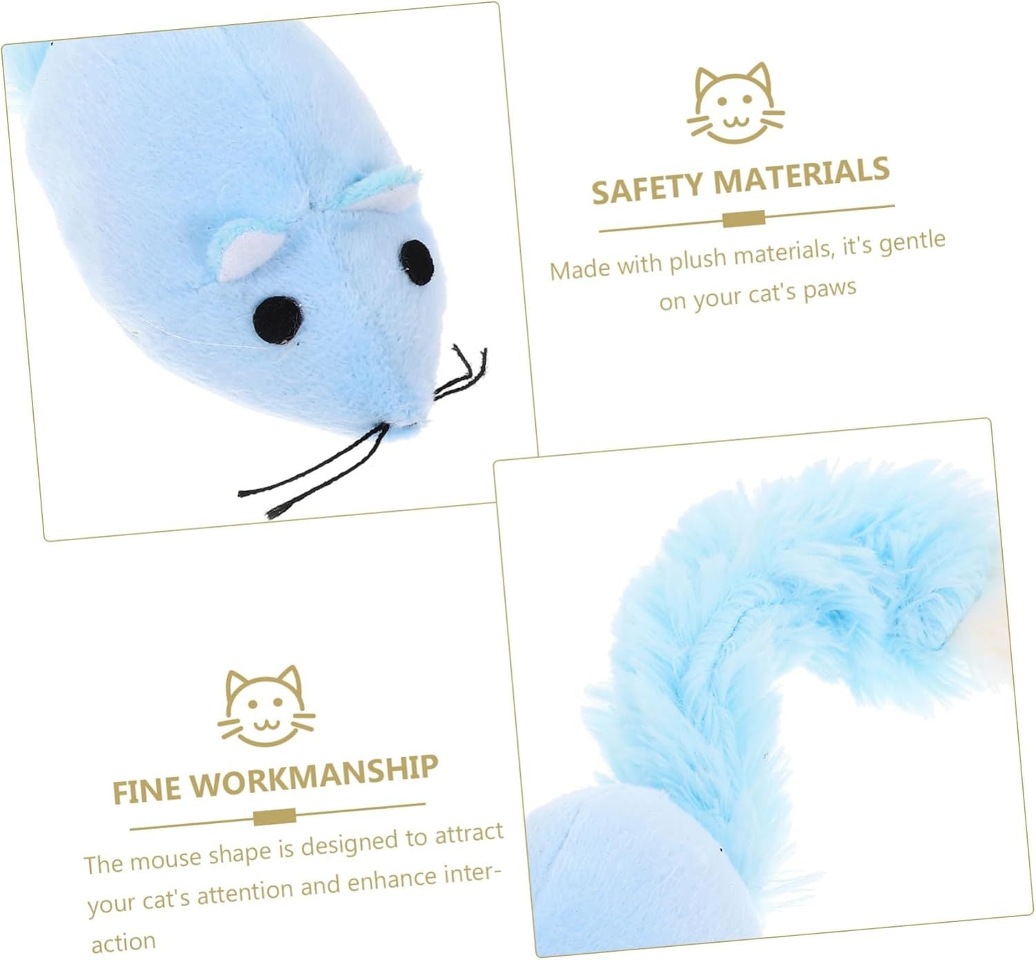 Interactive Mouse Cat Toy 🐭