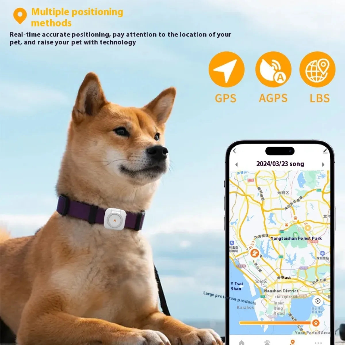 Pet GPS Locator Monitor 🐾📍