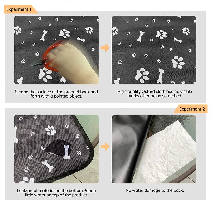 Waterproof Pet Car Seat Mat 🚗🐾