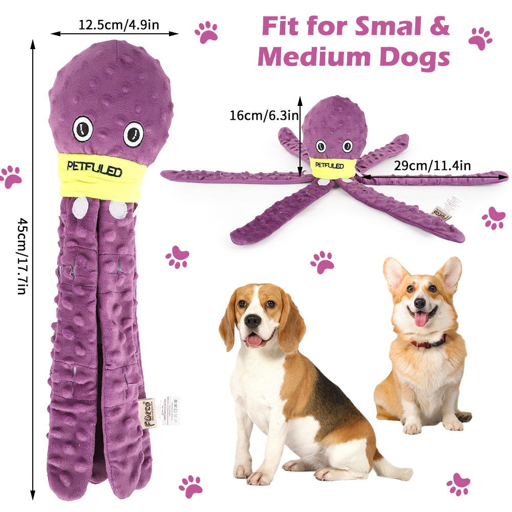 Christmas Octopus Interactive Dog Toy 🎄🐶
