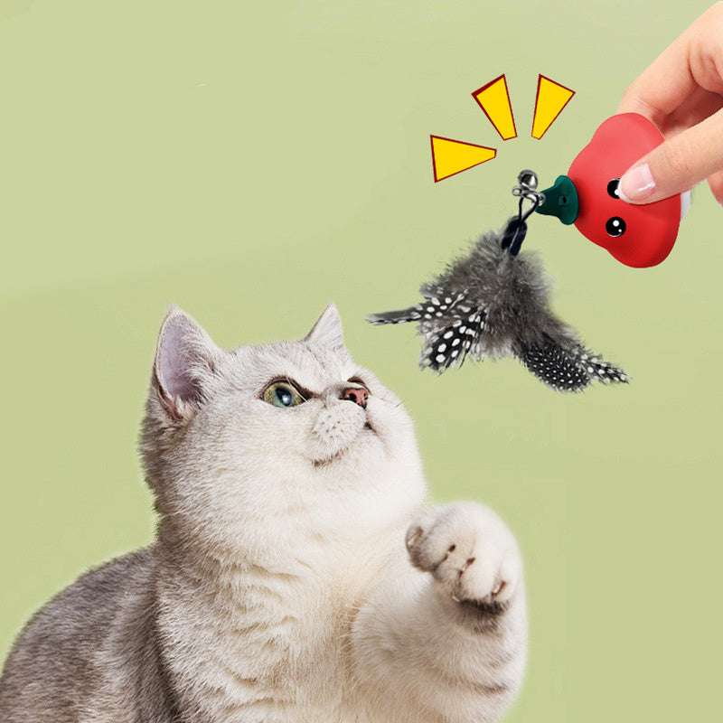Cat Wand Suction Cup Toy 🐱🎯
