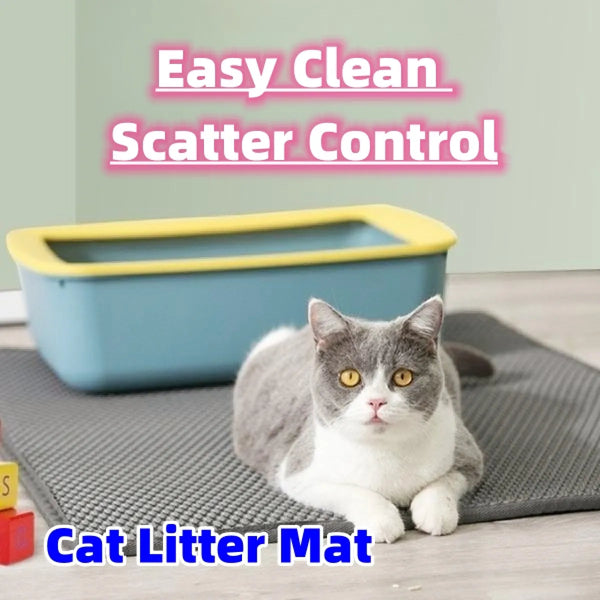 Waterproof Cat Litter Mat 🐱🧼