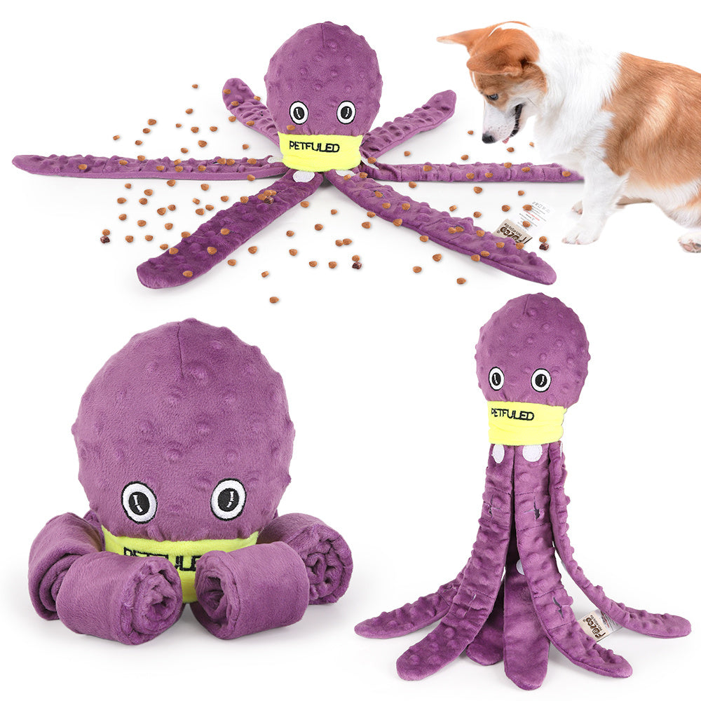 Christmas Octopus Interactive Dog Toy 🎄🐶
