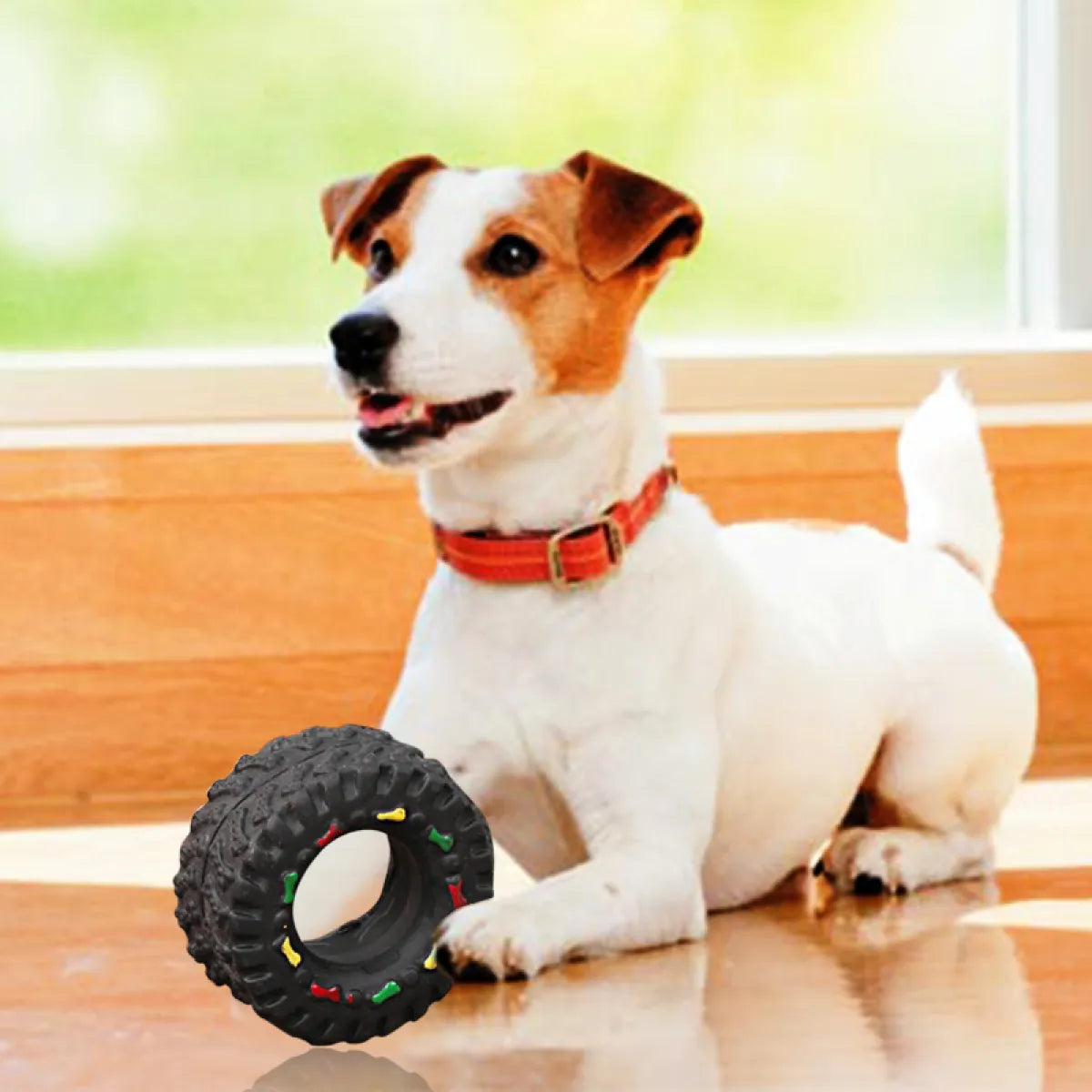 Small Tire Dog Vocalization Toy 🐶🎾