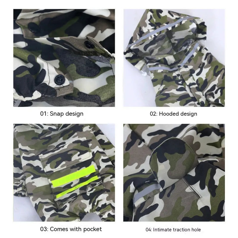 Waterproof Border Shepherd Raincoat 🌧️🐶